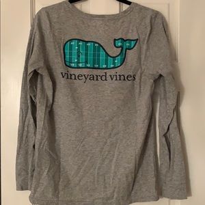 Vineyard Vines Football Long Sleeve Shirt